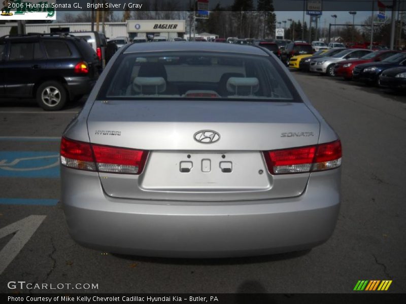 Bright Silver / Gray 2006 Hyundai Sonata GL