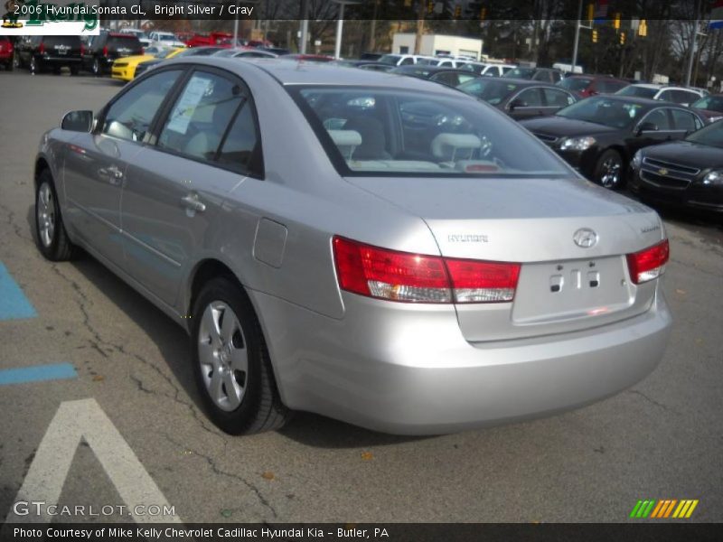 Bright Silver / Gray 2006 Hyundai Sonata GL