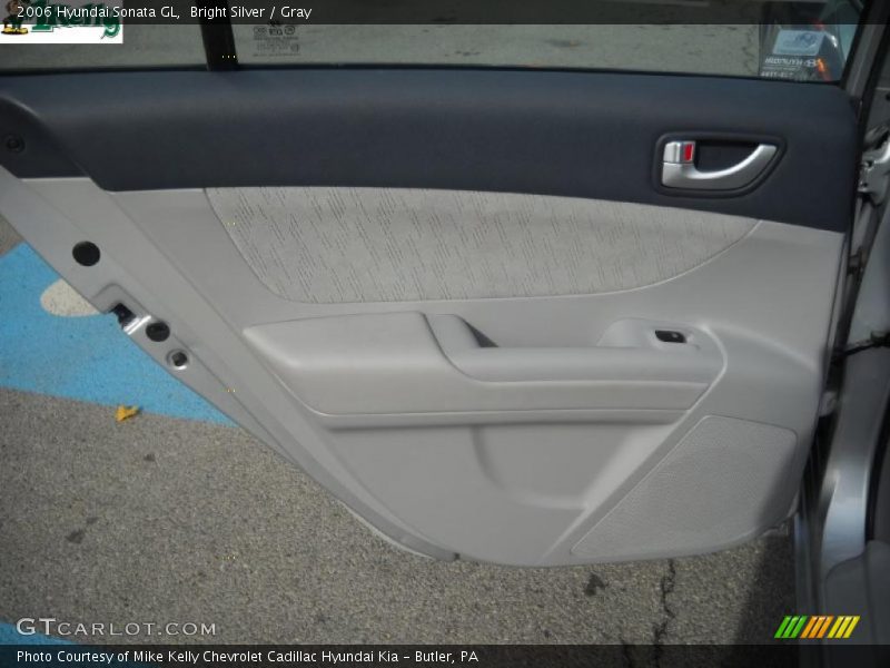 Bright Silver / Gray 2006 Hyundai Sonata GL
