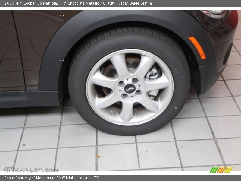 Hot Chocolate Metallic / Gravity Tuscan Beige Leather 2010 Mini Cooper Convertible