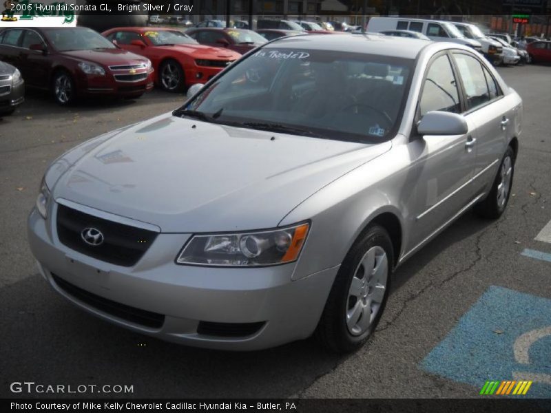 Bright Silver / Gray 2006 Hyundai Sonata GL