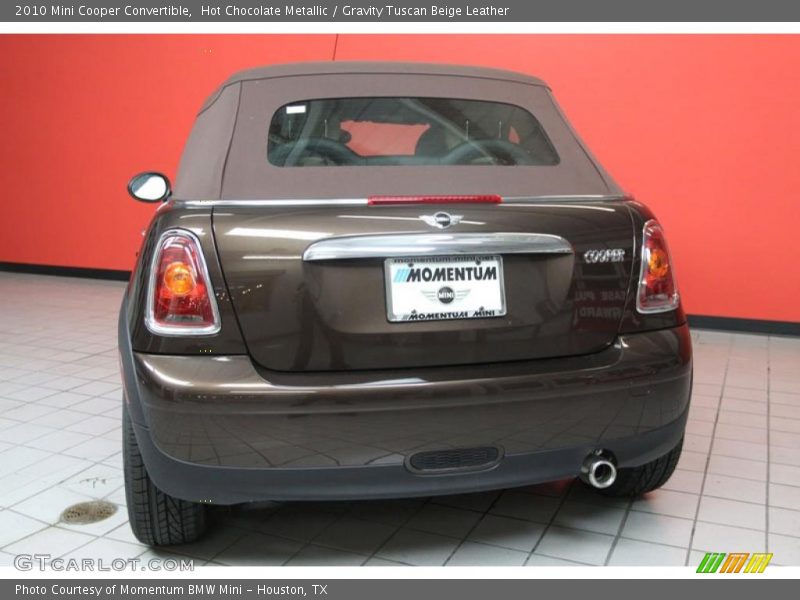 Hot Chocolate Metallic / Gravity Tuscan Beige Leather 2010 Mini Cooper Convertible