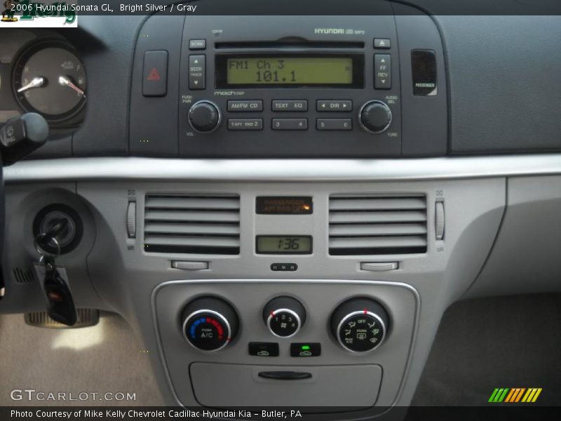 Controls of 2006 Sonata GL