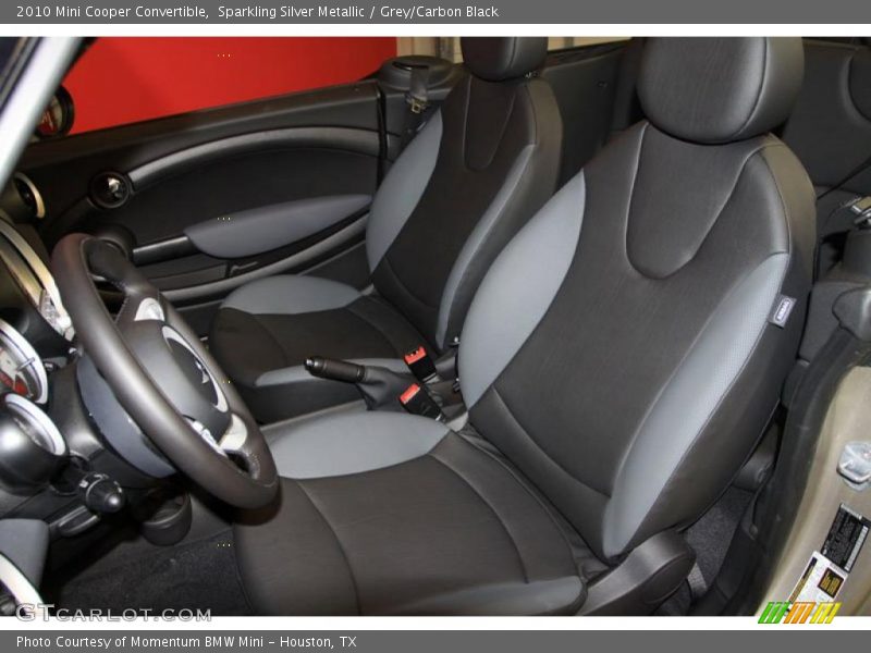 Sparkling Silver Metallic / Grey/Carbon Black 2010 Mini Cooper Convertible
