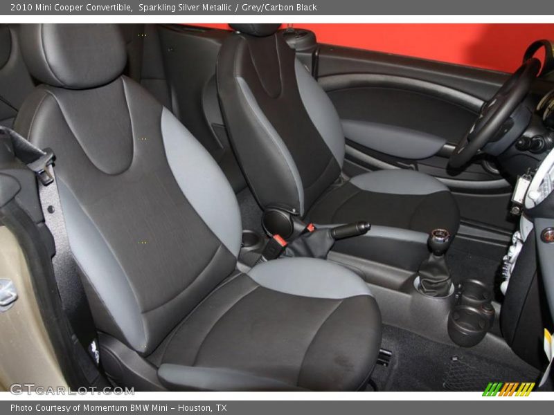 Sparkling Silver Metallic / Grey/Carbon Black 2010 Mini Cooper Convertible