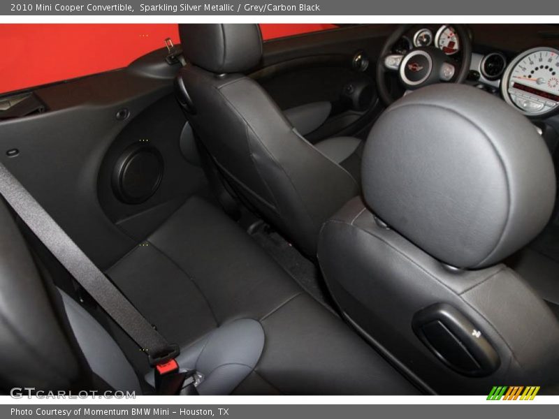 Sparkling Silver Metallic / Grey/Carbon Black 2010 Mini Cooper Convertible