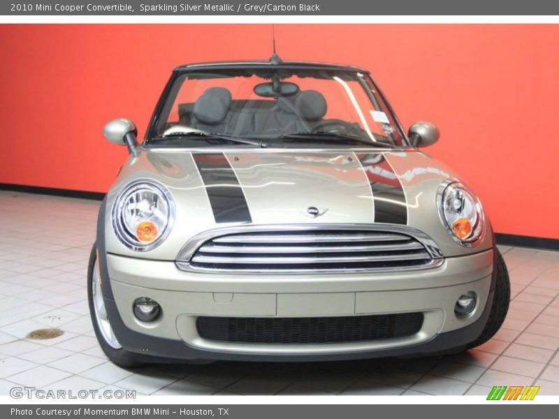 Sparkling Silver Metallic / Grey/Carbon Black 2010 Mini Cooper Convertible