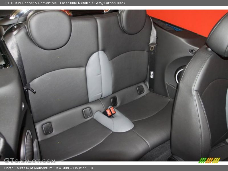 Laser Blue Metallic / Grey/Carbon Black 2010 Mini Cooper S Convertible