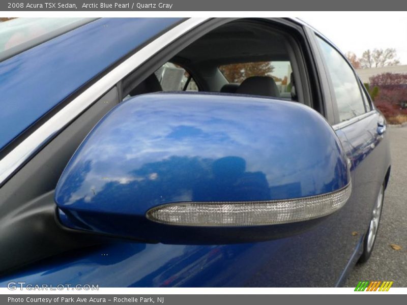 Arctic Blue Pearl / Quartz Gray 2008 Acura TSX Sedan
