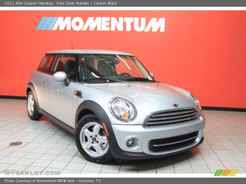 Pure Silver Metallic / Carbon Black 2011 Mini Cooper Hardtop
