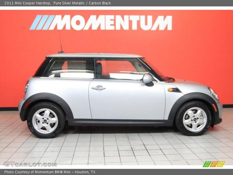 Pure Silver Metallic / Carbon Black 2011 Mini Cooper Hardtop
