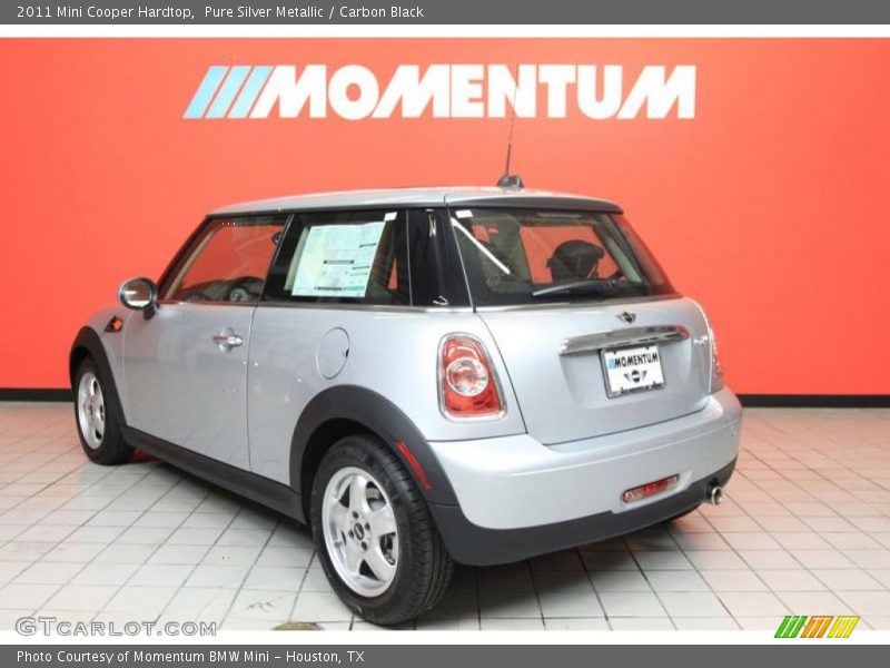 Pure Silver Metallic / Carbon Black 2011 Mini Cooper Hardtop