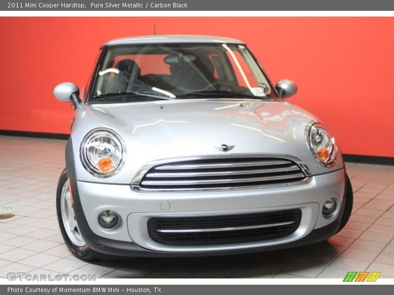 Pure Silver Metallic / Carbon Black 2011 Mini Cooper Hardtop