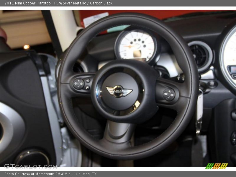 Pure Silver Metallic / Carbon Black 2011 Mini Cooper Hardtop