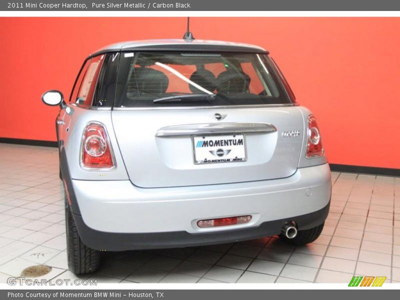 Pure Silver Metallic / Carbon Black 2011 Mini Cooper Hardtop
