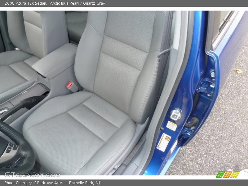 Arctic Blue Pearl / Quartz Gray 2008 Acura TSX Sedan