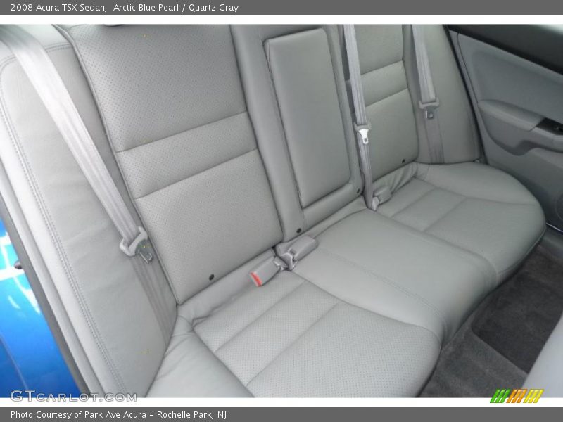 Arctic Blue Pearl / Quartz Gray 2008 Acura TSX Sedan