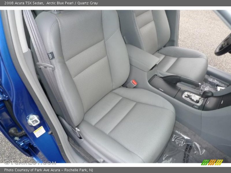 Arctic Blue Pearl / Quartz Gray 2008 Acura TSX Sedan