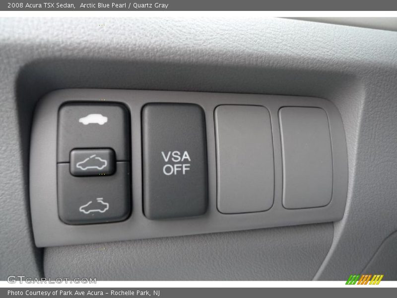 Arctic Blue Pearl / Quartz Gray 2008 Acura TSX Sedan