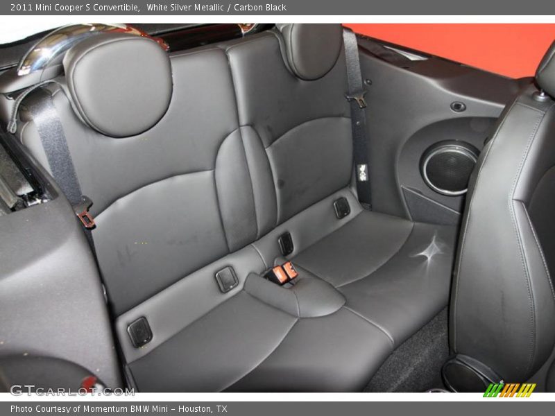 White Silver Metallic / Carbon Black 2011 Mini Cooper S Convertible