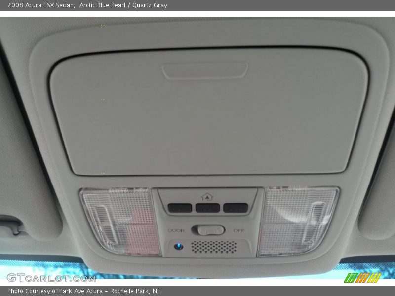 Arctic Blue Pearl / Quartz Gray 2008 Acura TSX Sedan