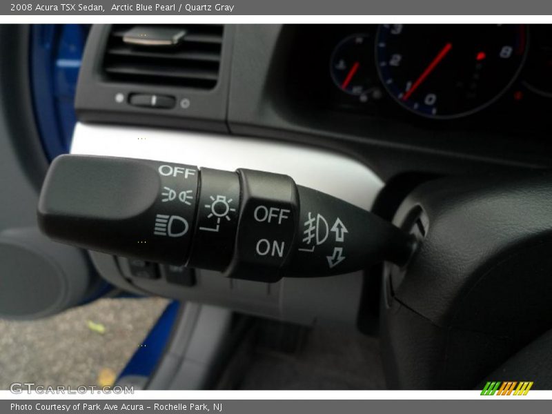 Arctic Blue Pearl / Quartz Gray 2008 Acura TSX Sedan