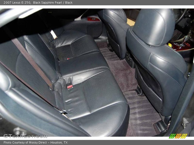 Black Sapphire Pearl / Black 2007 Lexus IS 250