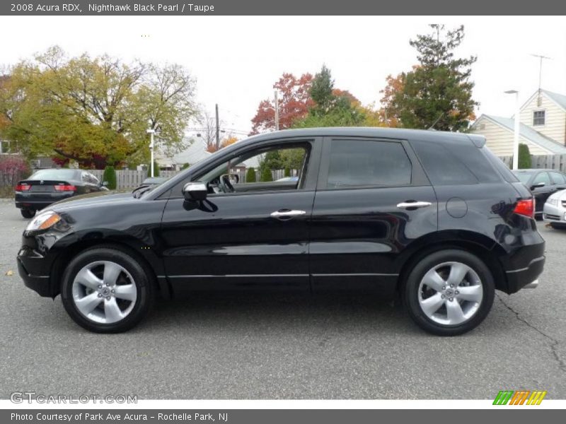 Nighthawk Black Pearl / Taupe 2008 Acura RDX