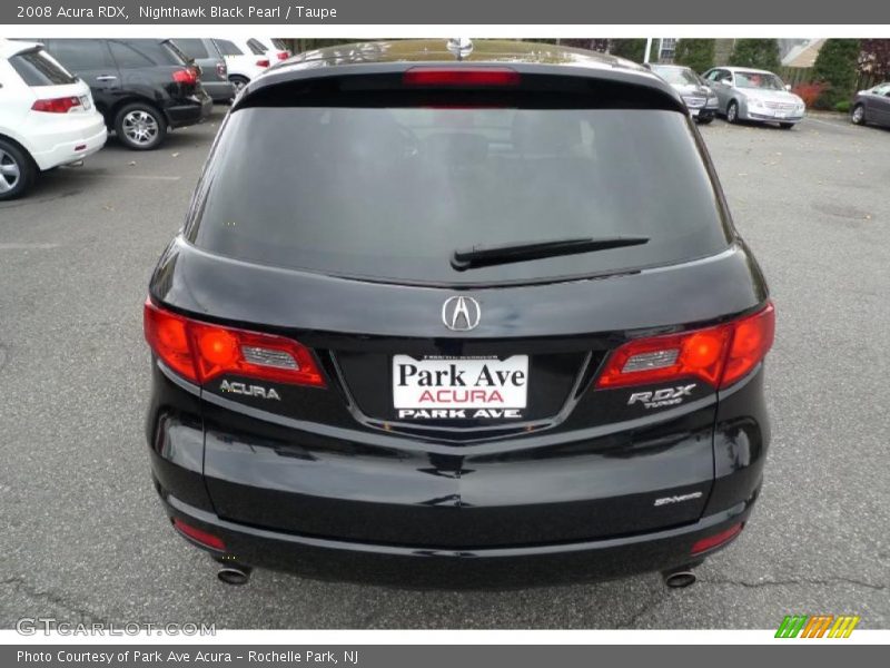 Nighthawk Black Pearl / Taupe 2008 Acura RDX