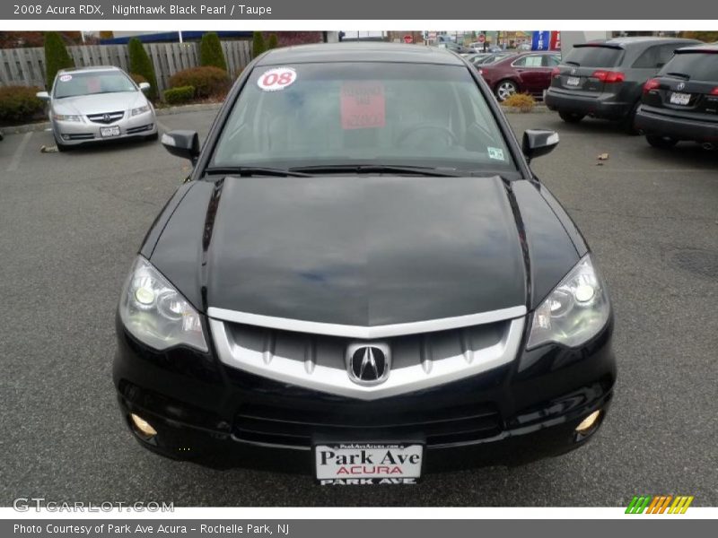 Nighthawk Black Pearl / Taupe 2008 Acura RDX