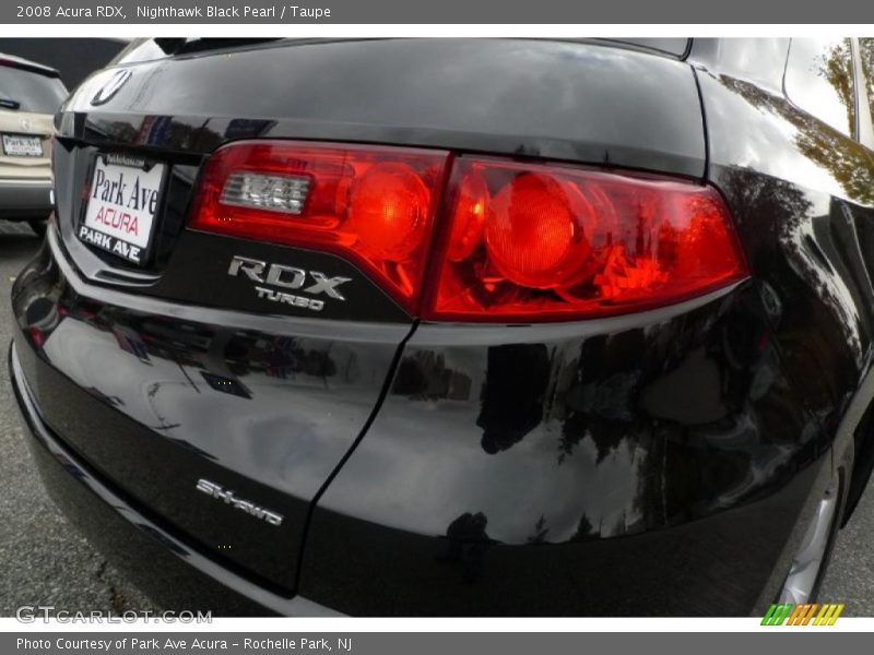 Nighthawk Black Pearl / Taupe 2008 Acura RDX