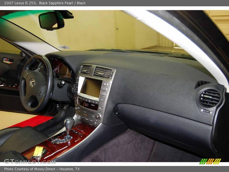 Black Sapphire Pearl / Black 2007 Lexus IS 250