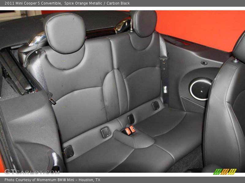 Spice Orange Metallic / Carbon Black 2011 Mini Cooper S Convertible