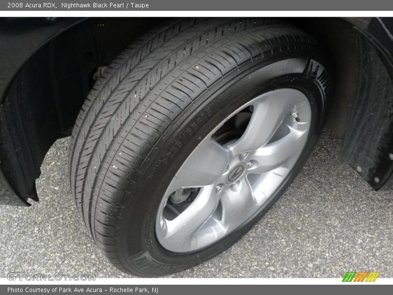 Nighthawk Black Pearl / Taupe 2008 Acura RDX
