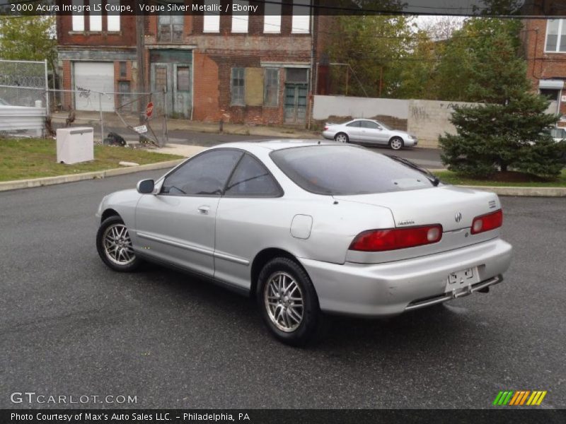 Vogue Silver Metallic / Ebony 2000 Acura Integra LS Coupe