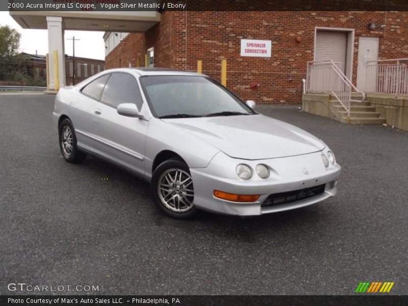 Vogue Silver Metallic / Ebony 2000 Acura Integra LS Coupe
