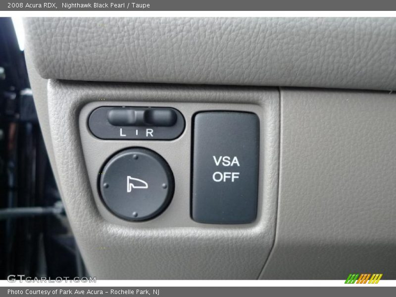Nighthawk Black Pearl / Taupe 2008 Acura RDX
