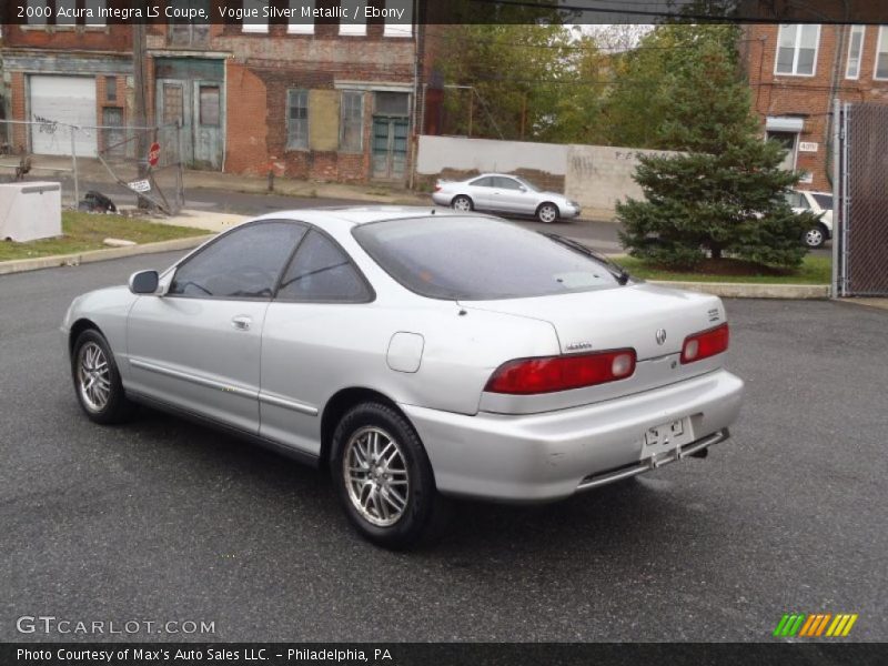 Vogue Silver Metallic / Ebony 2000 Acura Integra LS Coupe
