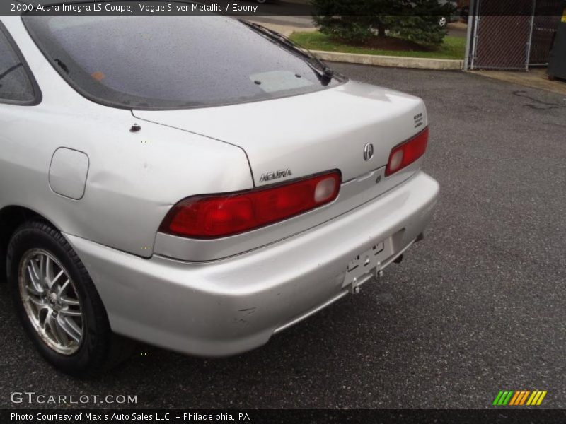 Vogue Silver Metallic / Ebony 2000 Acura Integra LS Coupe