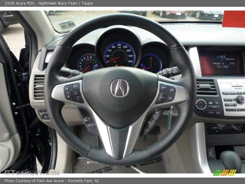 Nighthawk Black Pearl / Taupe 2008 Acura RDX