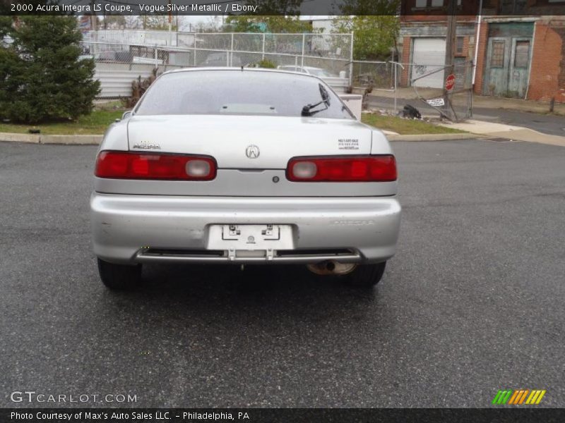 Vogue Silver Metallic / Ebony 2000 Acura Integra LS Coupe