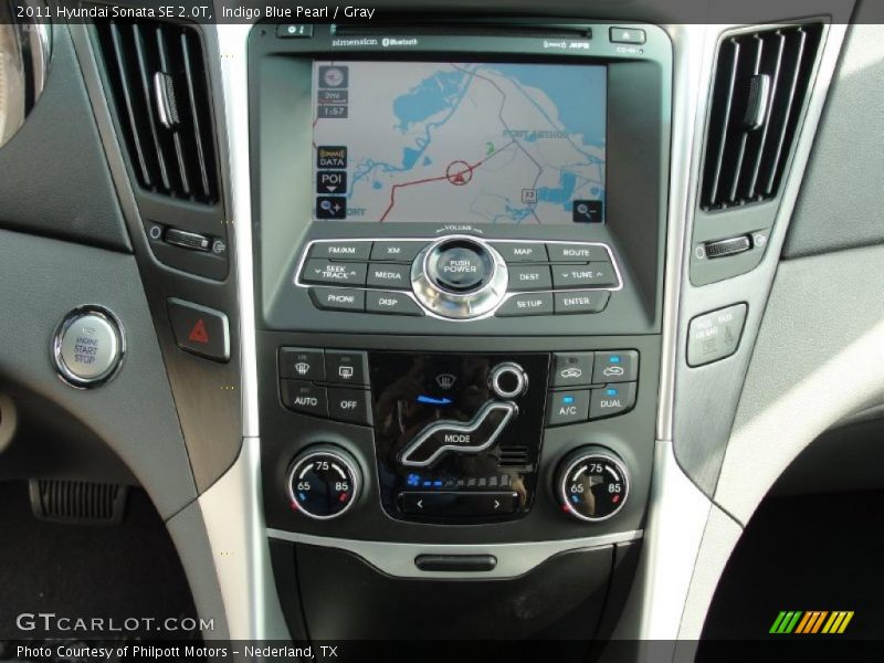 Controls of 2011 Sonata SE 2.0T
