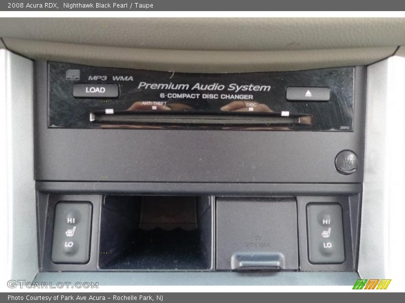 Nighthawk Black Pearl / Taupe 2008 Acura RDX