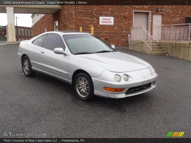 Vogue Silver Metallic / Ebony 2000 Acura Integra LS Coupe