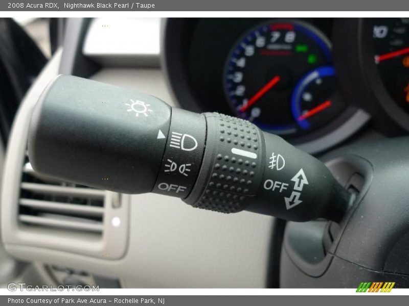 Nighthawk Black Pearl / Taupe 2008 Acura RDX