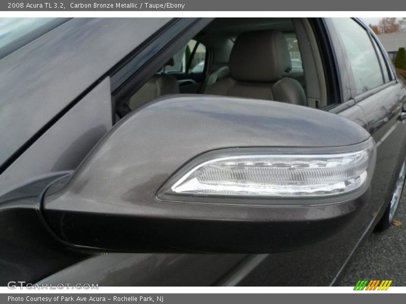 Carbon Bronze Metallic / Taupe/Ebony 2008 Acura TL 3.2