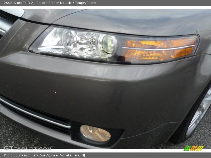 Carbon Bronze Metallic / Taupe/Ebony 2008 Acura TL 3.2