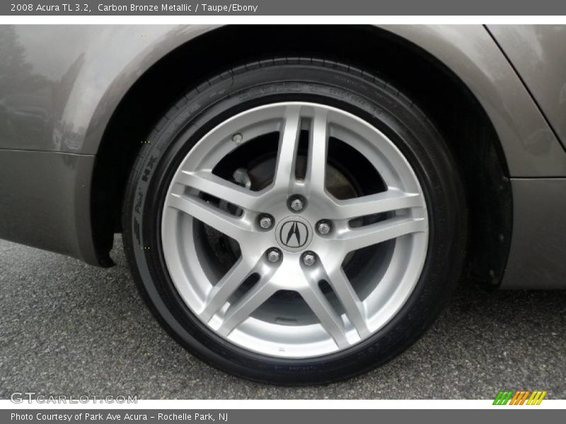 Carbon Bronze Metallic / Taupe/Ebony 2008 Acura TL 3.2