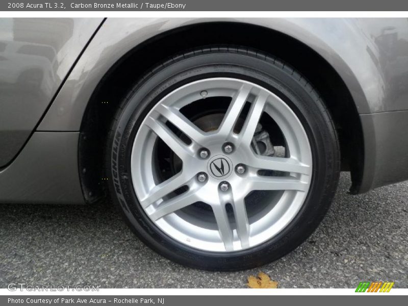Carbon Bronze Metallic / Taupe/Ebony 2008 Acura TL 3.2