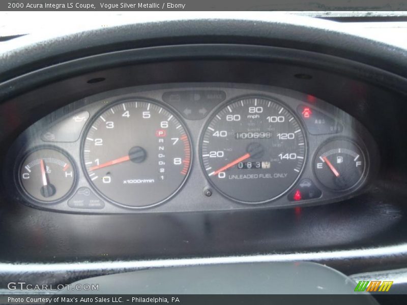  2000 Integra LS Coupe LS Coupe Gauges